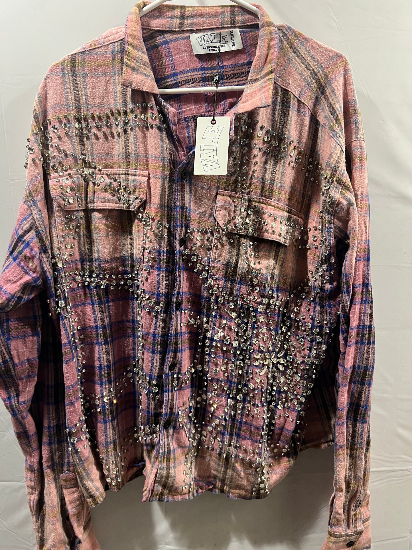 Vale Rhinestone Flannel