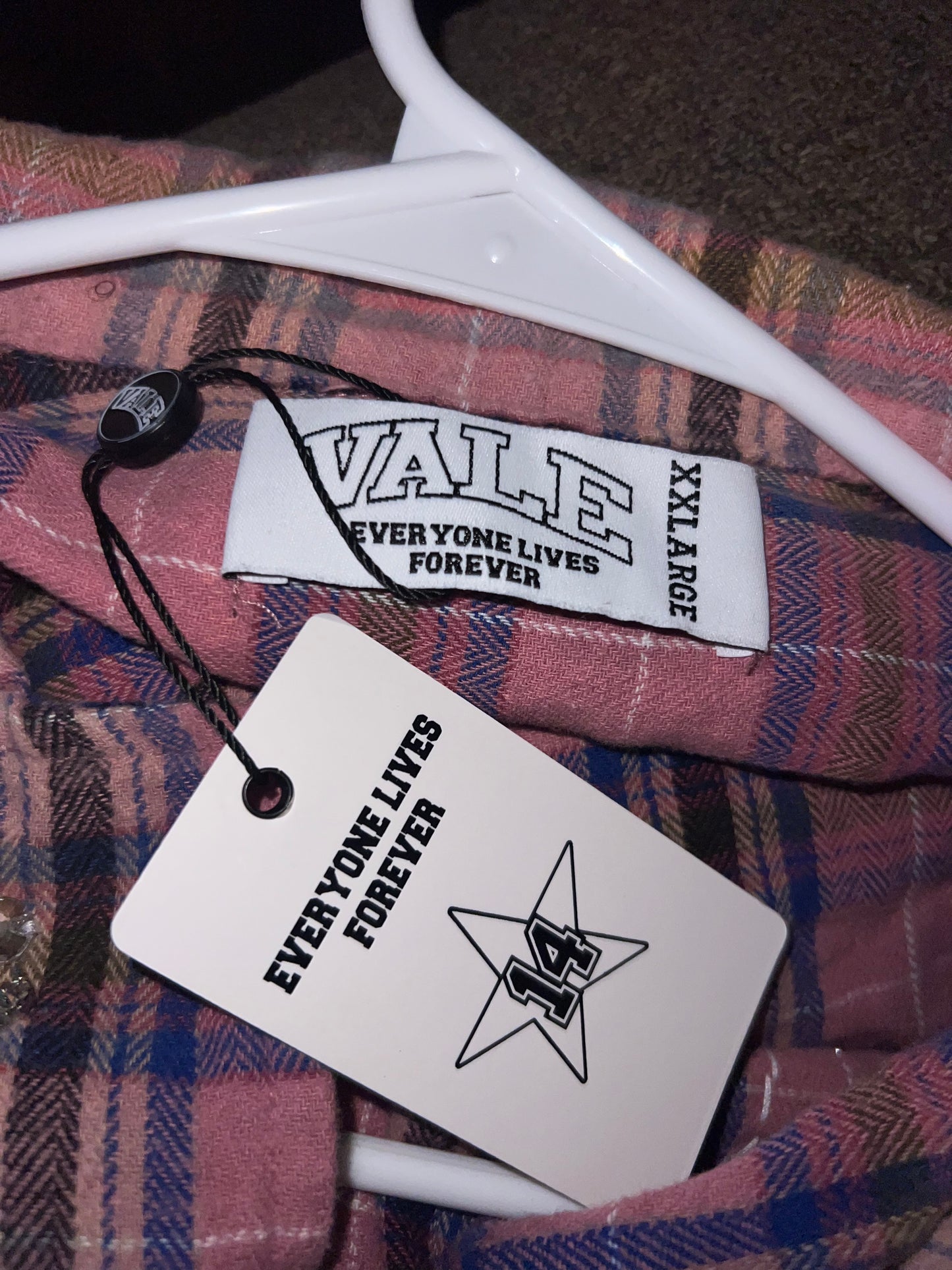 Vale Rhinestone Flannel