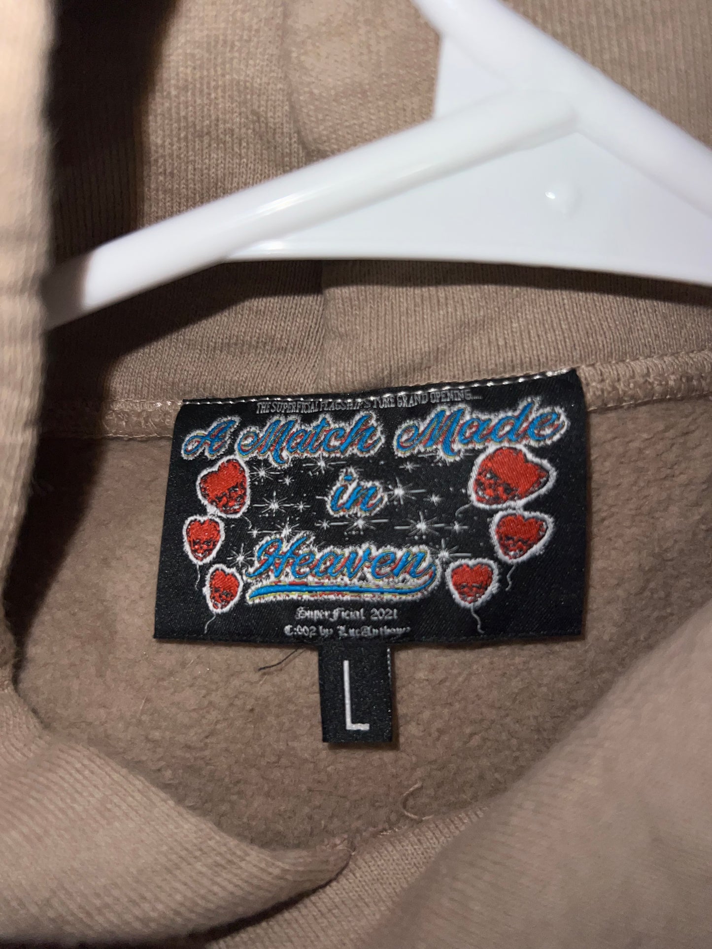 Superficial rhinestone hoodie